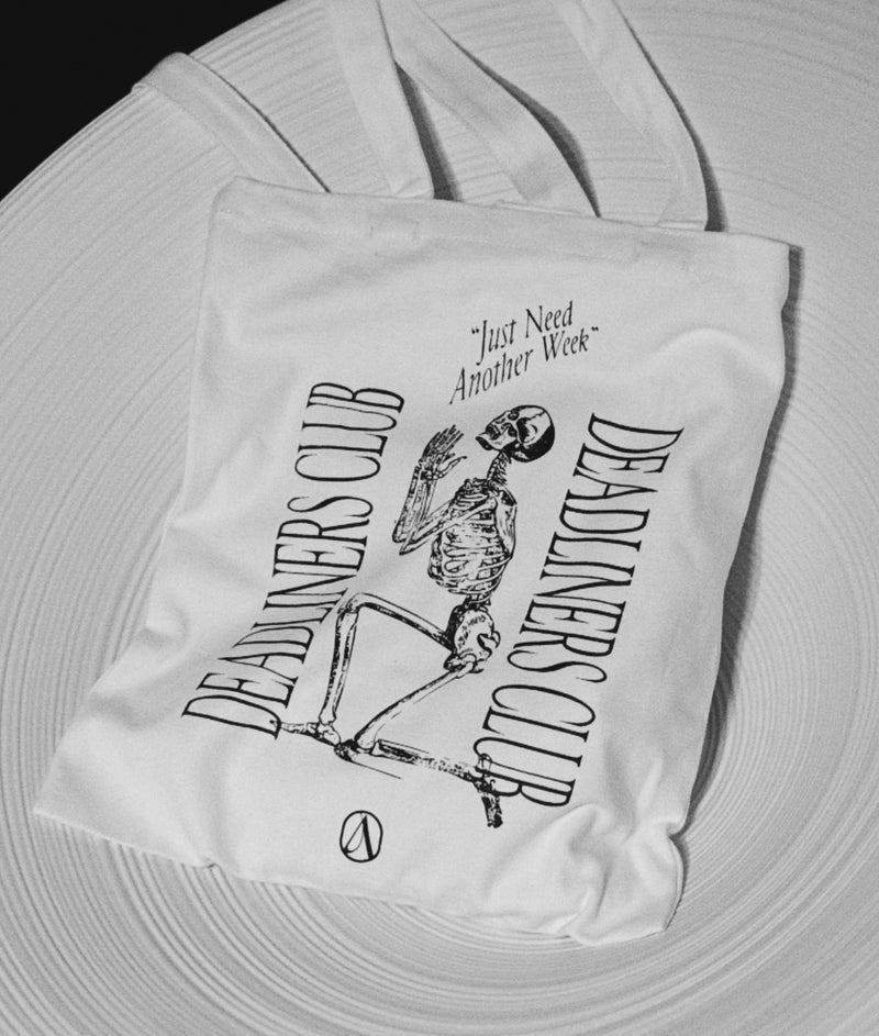 Deadliner's Club Tote Bag