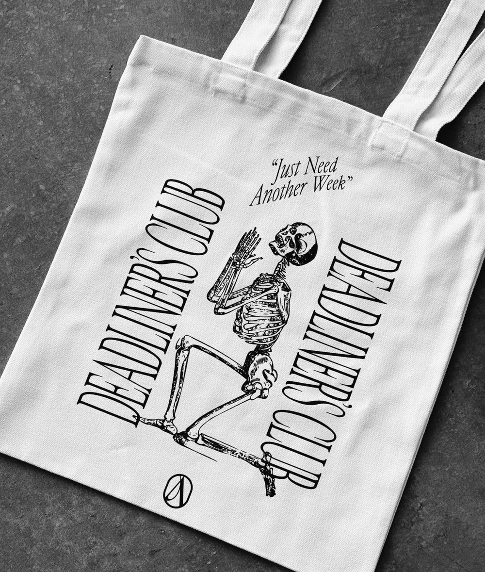 Deadliner's Club Tote Bag